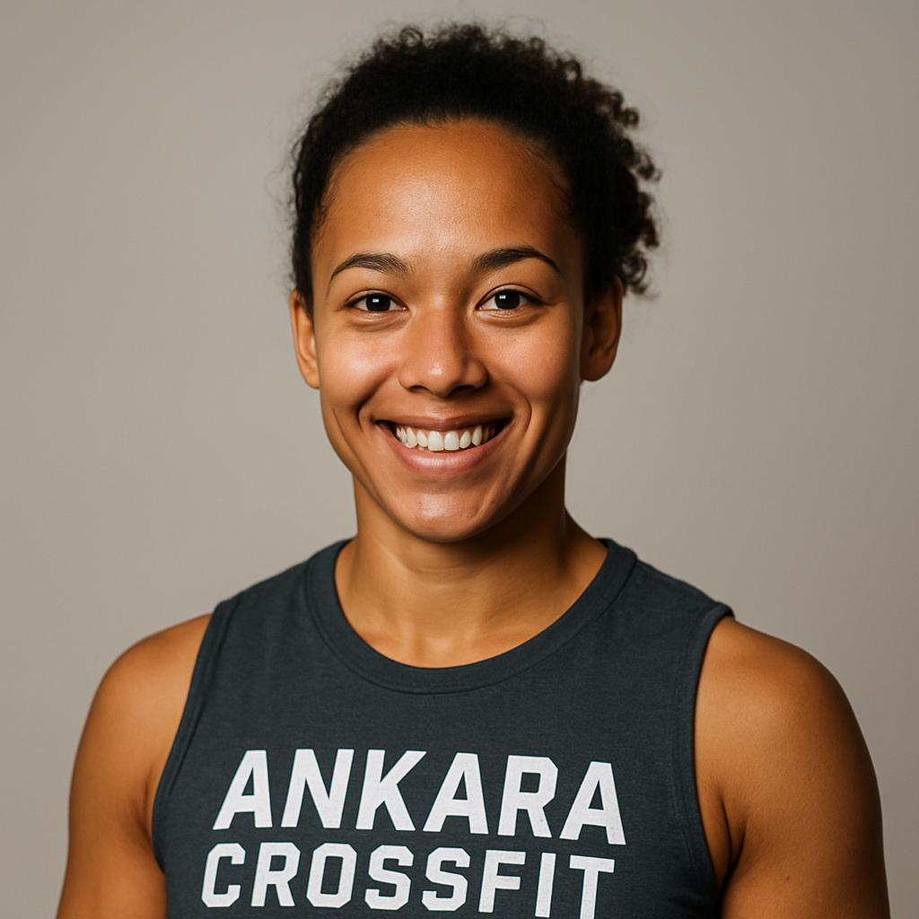 Happy CrossFit athlete from Ankara training with CoreForge